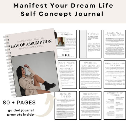 Self-Concept Journal and Workbook for the Law of Assumption
