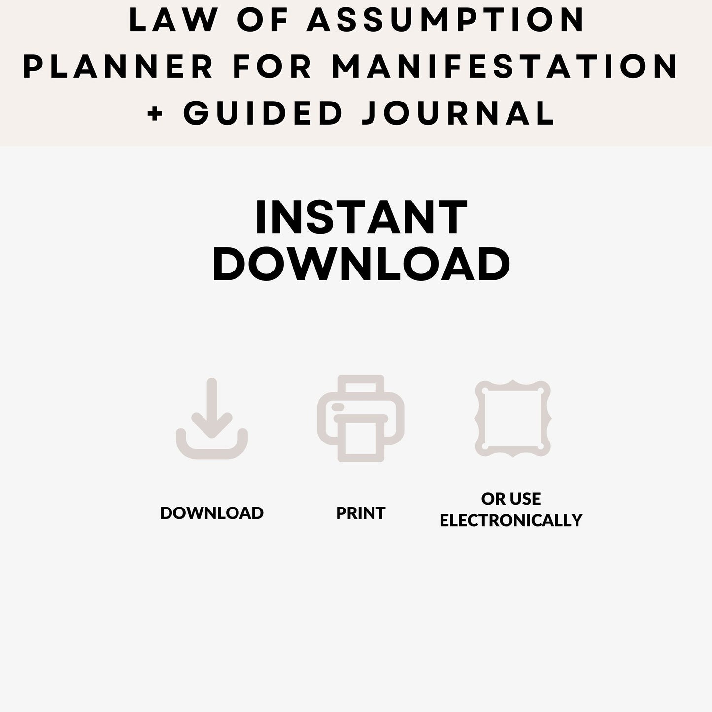 Law of Assumption Planner