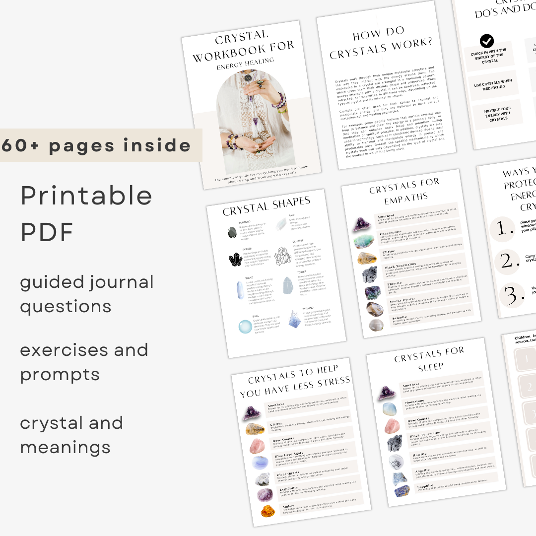 Crystal Guidebook For Beginners