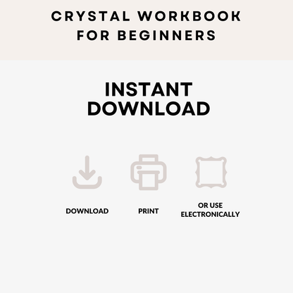 Crystal Guidebook For Beginners